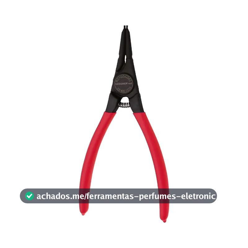Alicate Para Anéis Externos Gedore Red Bico Reto 7