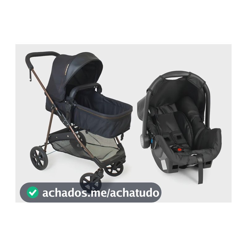 Carrinho Bebê Conforto Napoli Travel System Cobre Galzerano