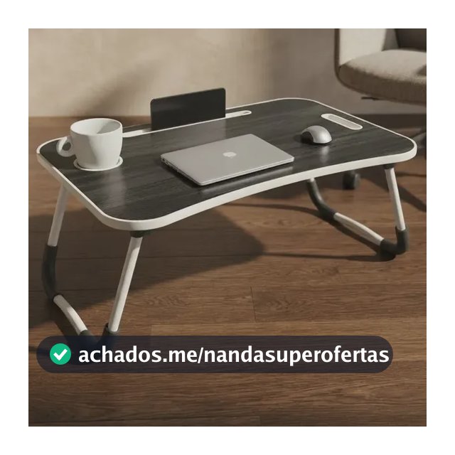 Mesa Para Notebook Dobrável Portátil Home Office Para Cama Sofá Estudo Suporte