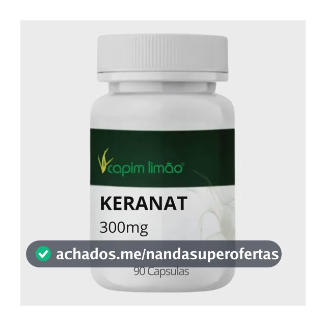 Keranat 300mg - 90 Cápsulas Sem Sabor