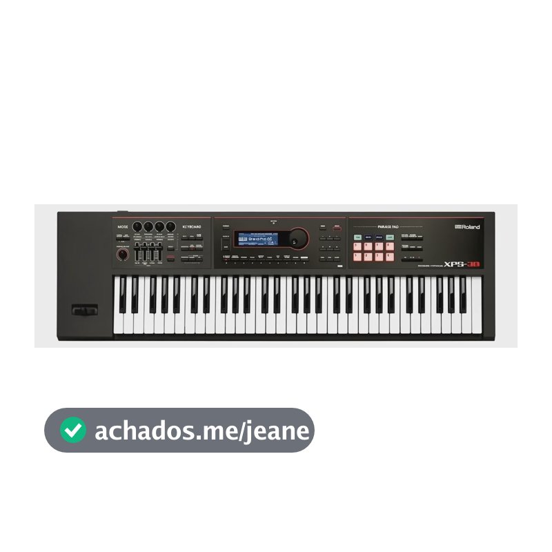 Roland Xps-30 Teclado Sintetizador Xps30 + Fonte + Capa 127/220v