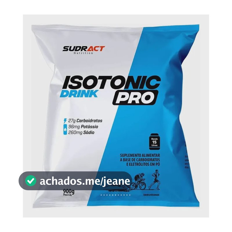 Isotonic Pro Drink - 900g - Sudract Nutrition Laranja