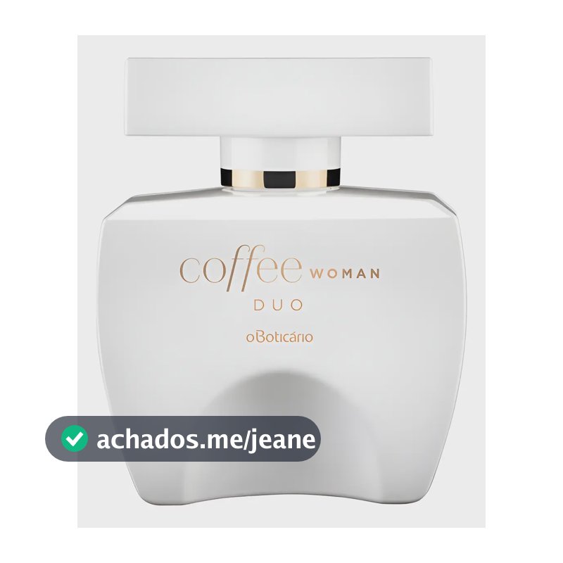 Boticário Coffee Woman Duo Deo Colônia Feminino 100ml