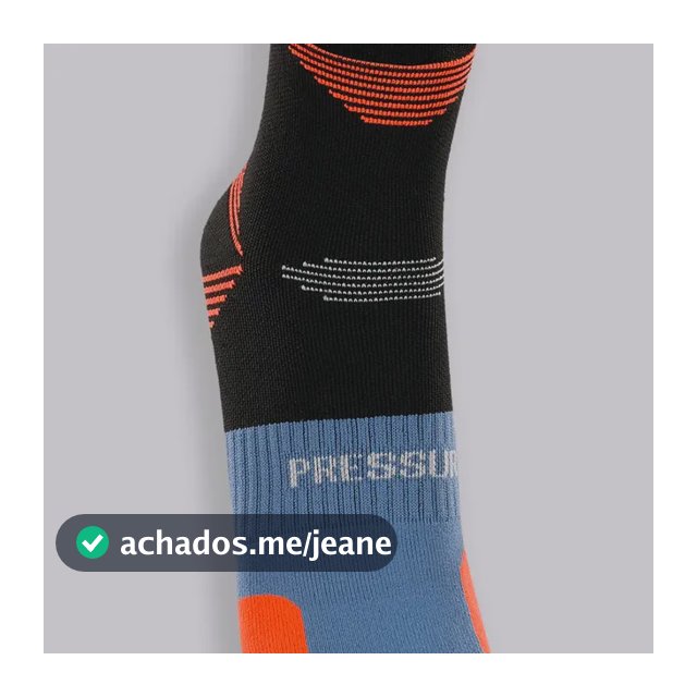 Kit 3 Meias Lupo Esportiva Profissional Dry Fit Compressão Preto 41-44