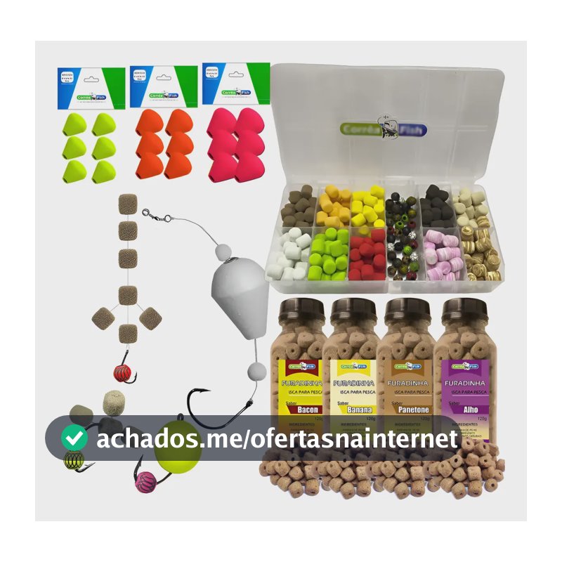Kit Completo Para Pesca Em Lagos Pesqueiros  Anteninha Boia Variadas