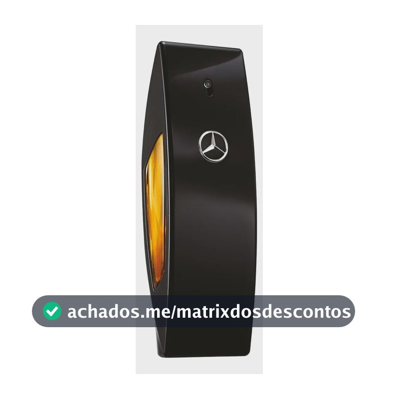 Perfume Mercedes-Benz Club Black Eau de Toilette Masculino 100 ml