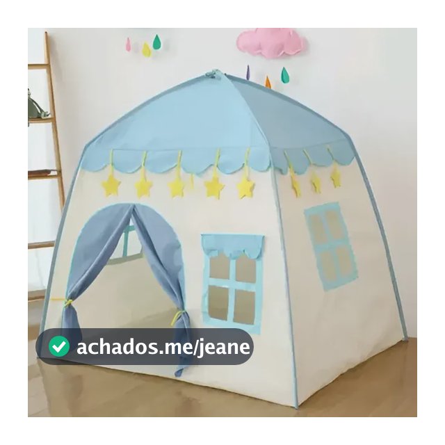 Barraca Infantil  Princesa Casa Castelo Dobrável E Brinde