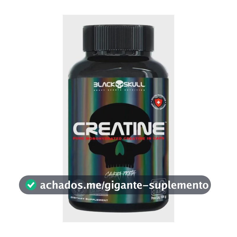 Creatine Caps - Black Skull Black Skull N/a