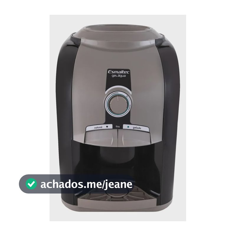 Bebedouro De Água Esmaltec De Mesa Black Egm30 127v Preto 127v