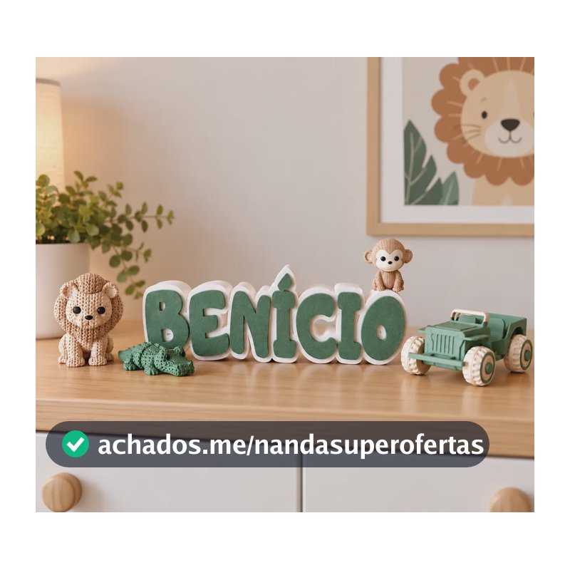 Kit Decoração Safari Personalizado Quarto Infantil Bebê Leão Safari