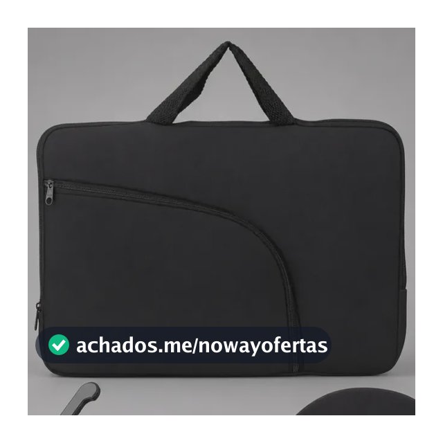 Capa Notebook + Suporte Mesa Regulável + Mousepad Promoção Preto