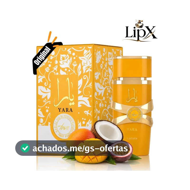 Perfume Árabe Yara Tous Original Edp Para Feminino