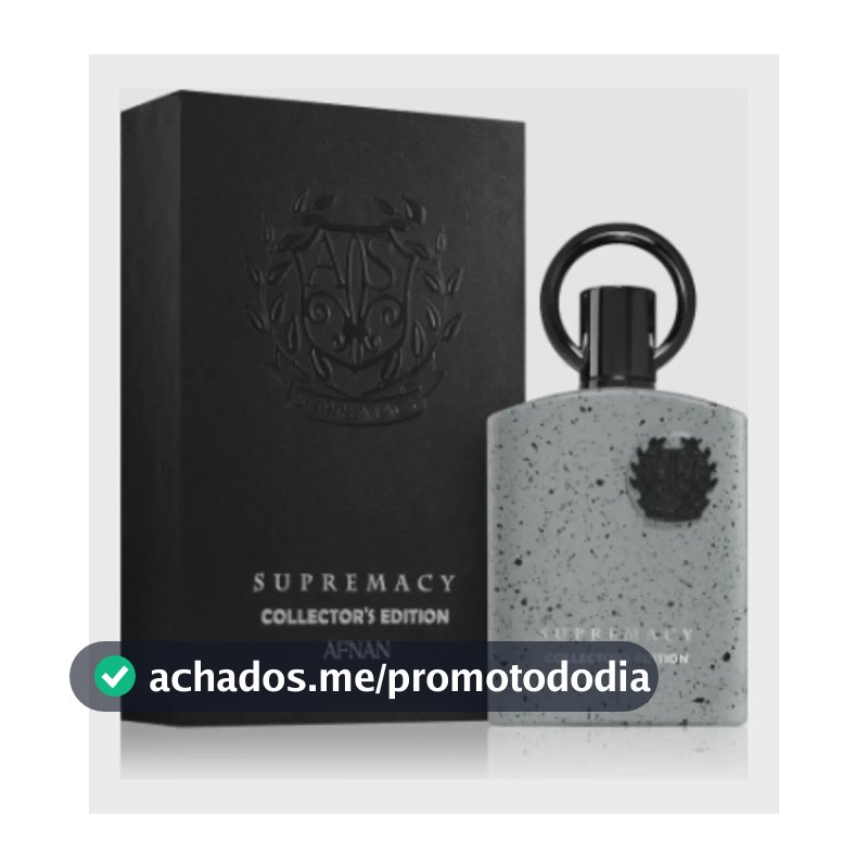 Supremacy Collector's Edition Afnan Perfume Árabe Eau De Parfum 100ml Masculino