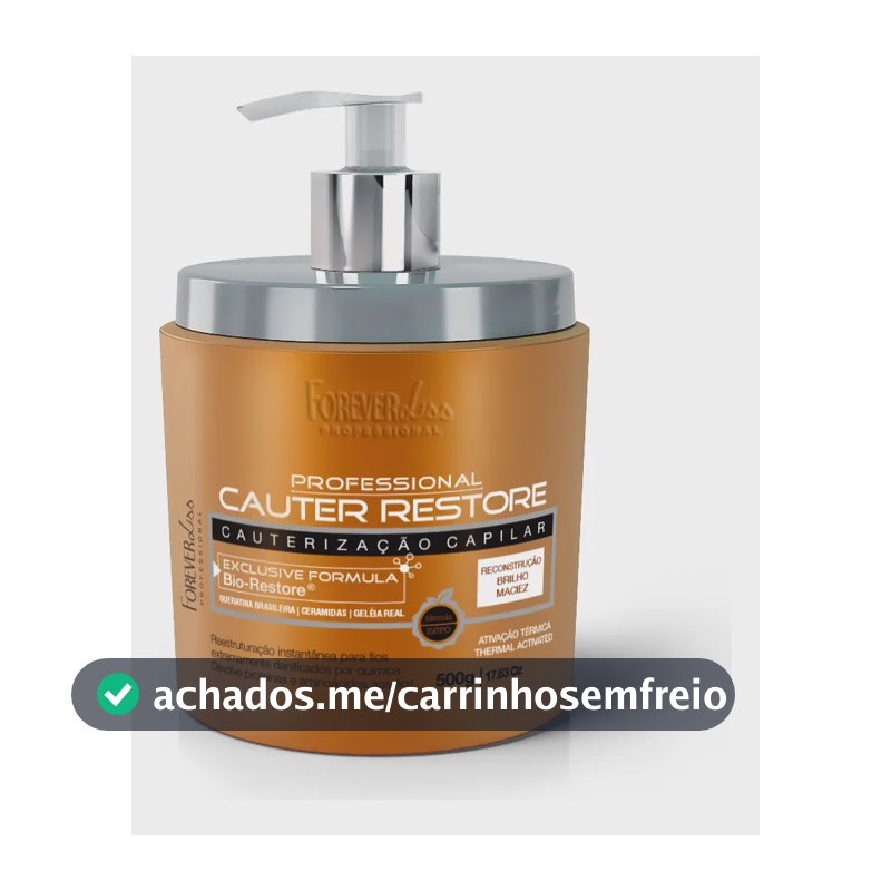Máscara Capilar Cauter Restore 500g Forever Liss