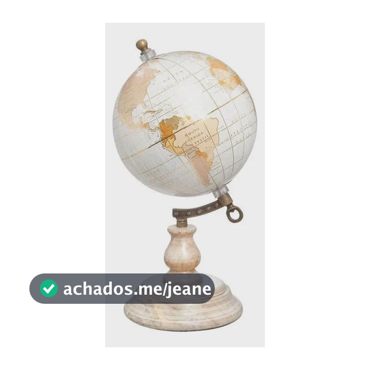 Globo Decorativo Ventura 25 Cm Home Style Bege