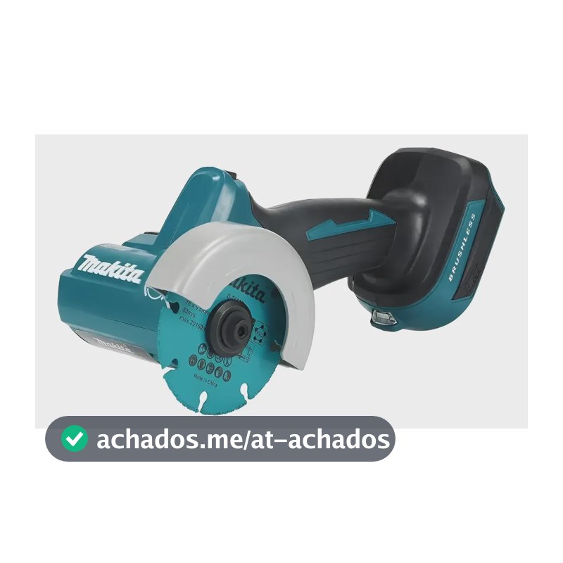 Cortadora Angular Makita Dmc300z 18v Lxt Compacta S/ Bateria Azul-petróleo 18v