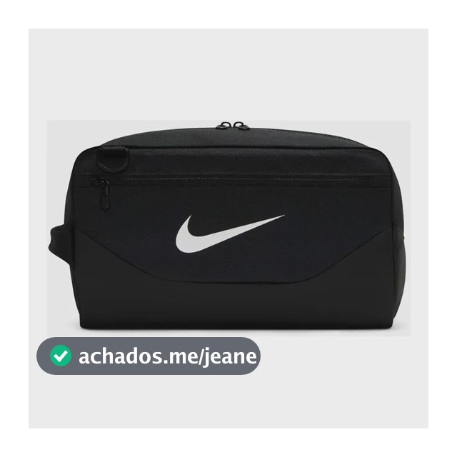 Bolsa Para Tênis Brasilia Unissex Preto