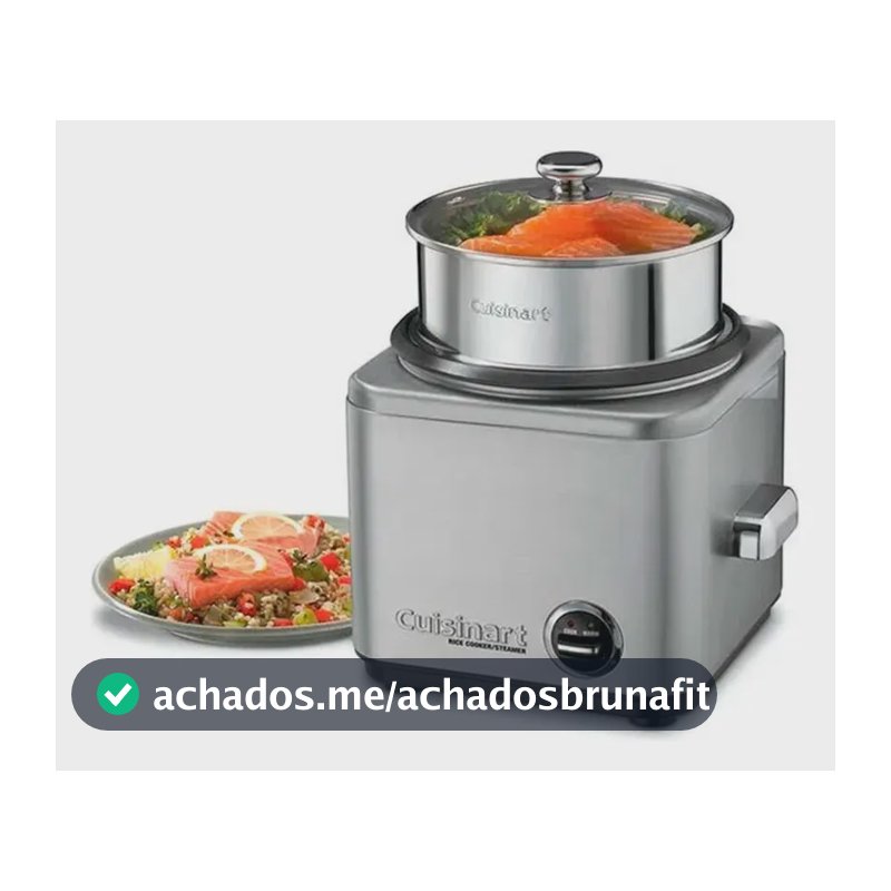 Panela Elétrica Cuisinart 650w Aço Escovado Cor Prata