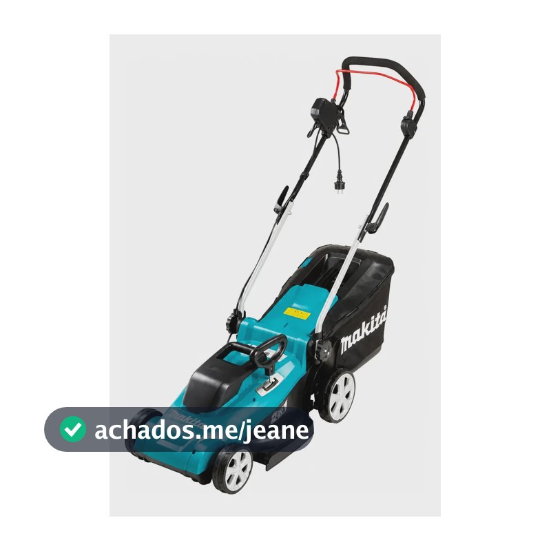 Cortador De Grama Elétr 1200w C/coletor Elm3320 110v Makita 110v