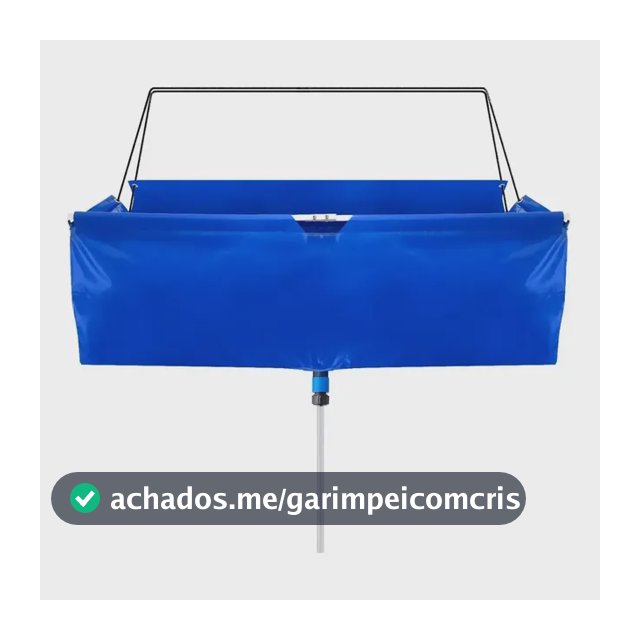 Bolsa Coletora Split Limpeza Ar Condicionado Split Higienização Até 30k Btus Cor Azul Gbmak Alumínio