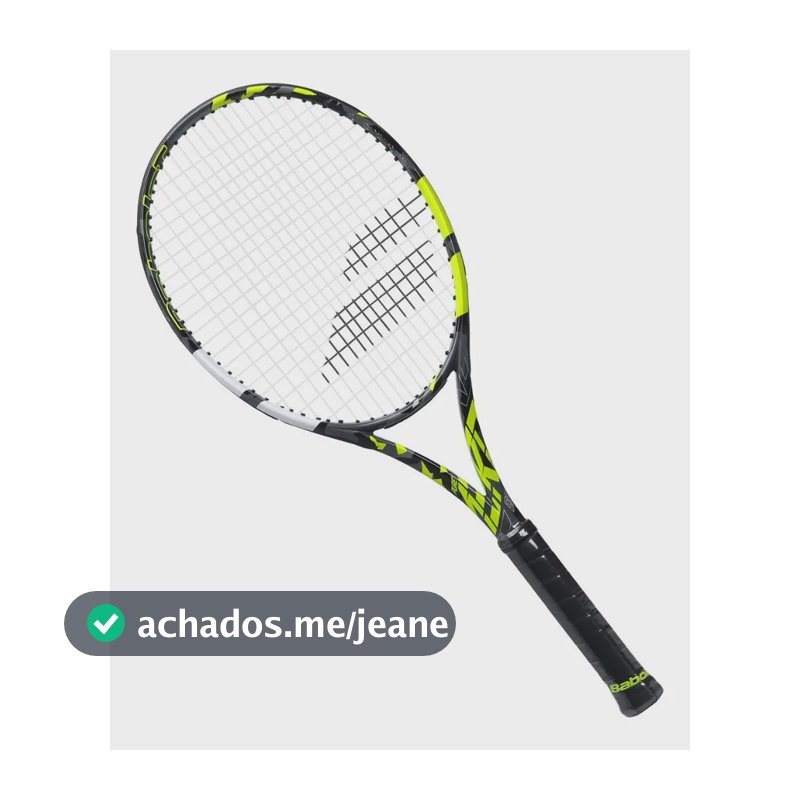 Raquete De Tênis Babolat Pure Aero 98 - Carlos Alcaraz Amarelo 4 3/8