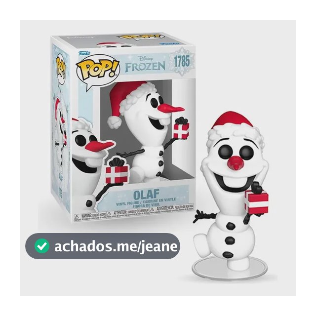 Boneco Funko Pop! Disney Frozen De Natal - Olaf