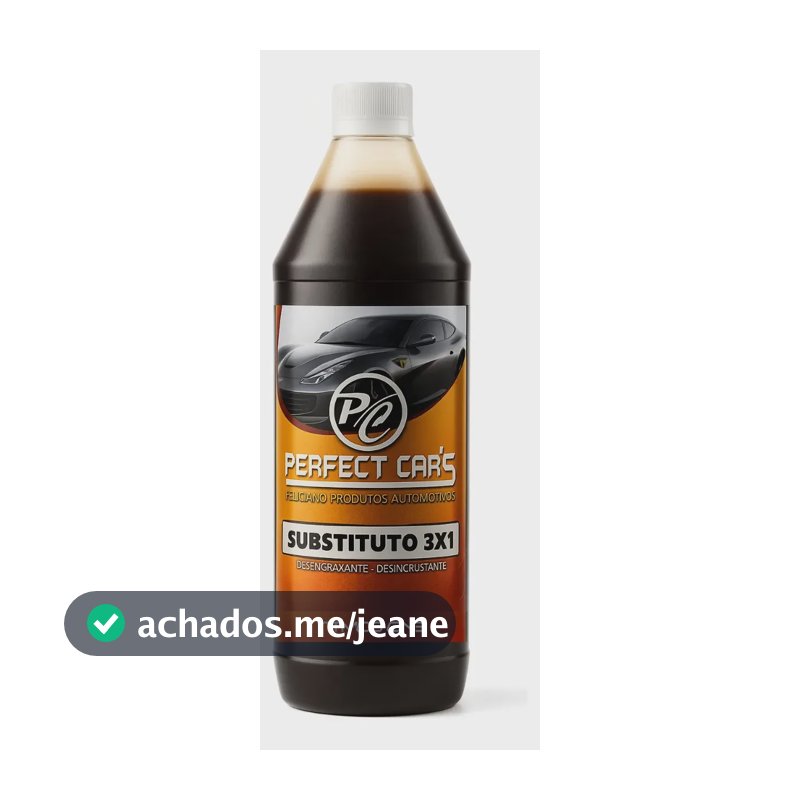 Shampoo Automotivo Desengraxante Substituto 3x1 Perfect Cars
