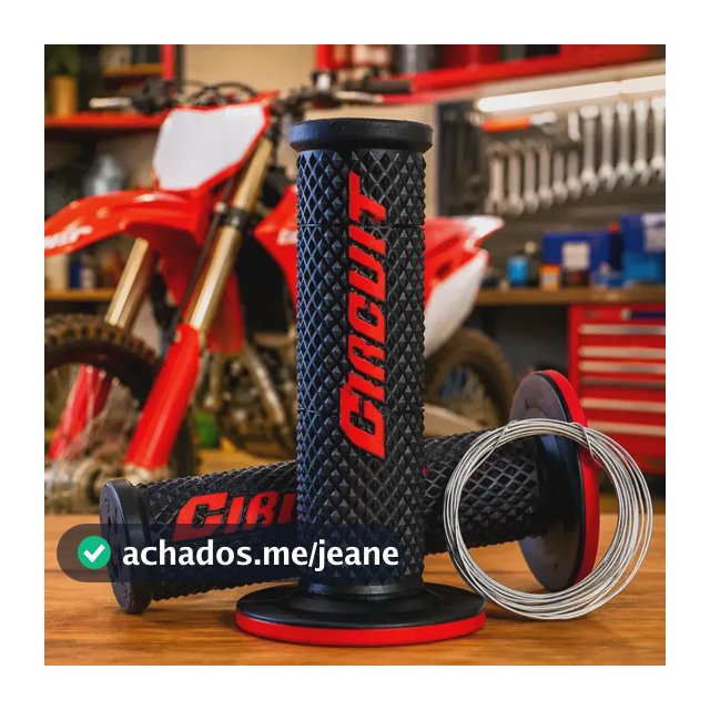Manopla Punho Circuit Vermelho Crf 250f 230f Tornado Xr 200 Vermelho