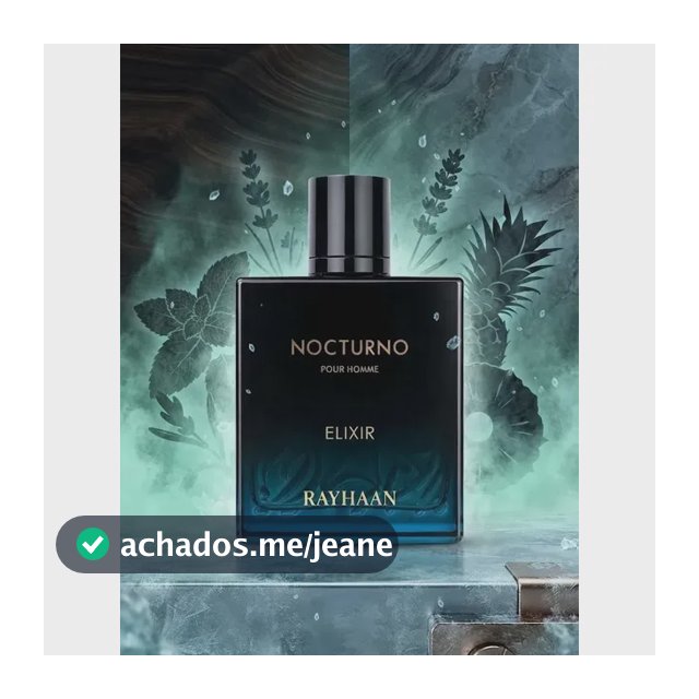 Perfume Árabe Rayhaan Nocturno Elixir Eau De Parfum 100ml