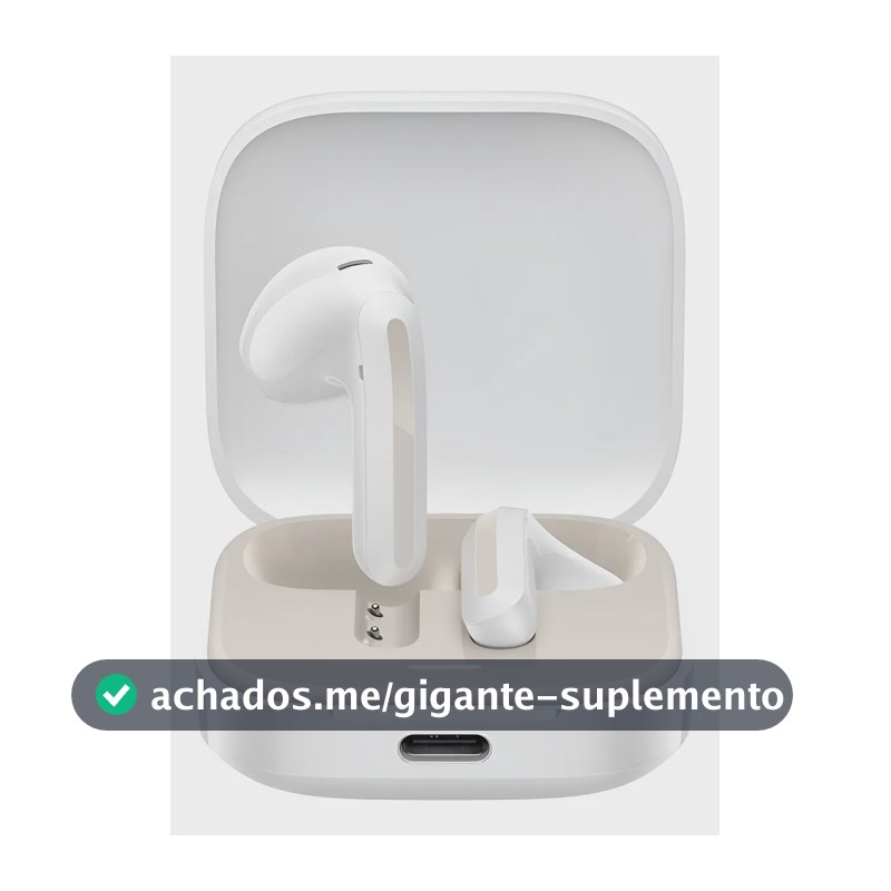 Fone Bluetooth Redmi Buds 6 Active Xiaomi, Branco