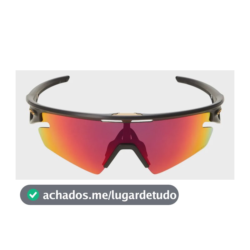 Óculos De Sol Masc/femi Sphaera Slash Lentes Prizm Oakley Prizm Road Matte Carbon