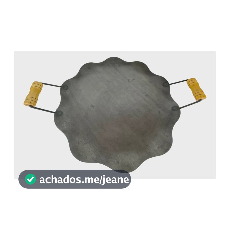Disco De Arado Gigante Paella Tacho 62cm C/alça Ondulado