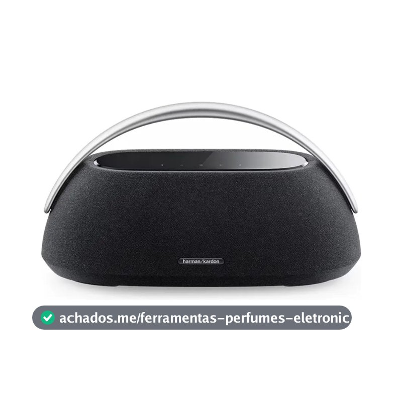Caixa de Som Portátil Bluetooth Harman Kardon Go Play 3 160W Preto