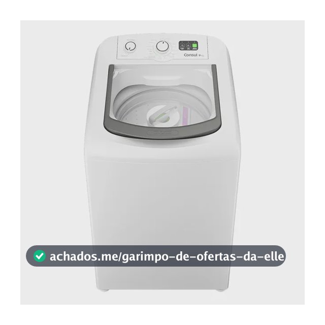 Máquina De Lavar Consul 9kg Branca Com Dosagem Econômica - C 110v Branco