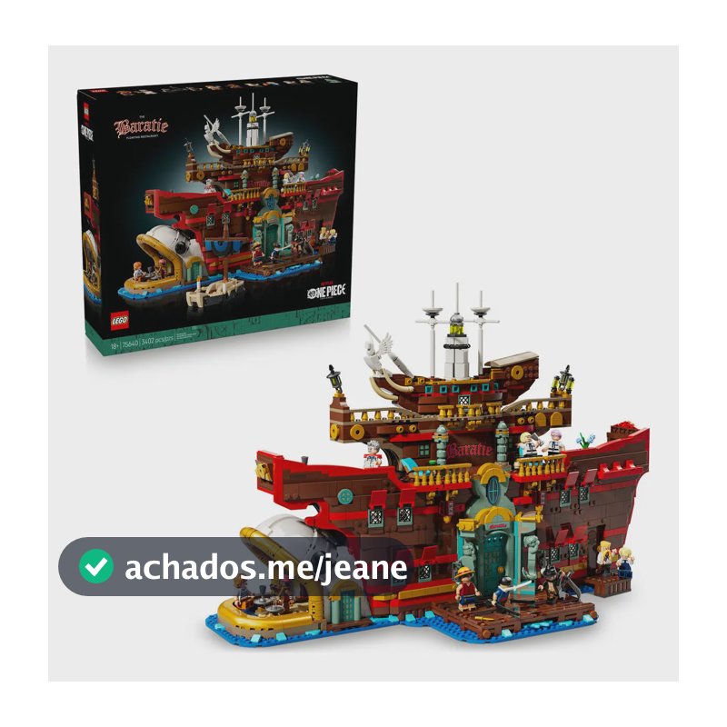 Restaurante flutuante LEGO® One Piece Baratie modelo 75640
