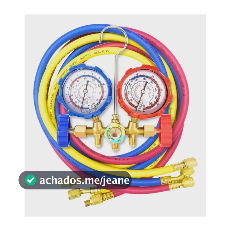 Manifold Ar Condicionado E Refrigeração R12/r22/r404a/r134a
