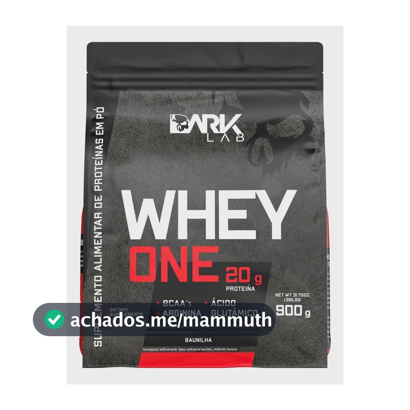 Proteína Dark Lab One Whey em pó sabor Baunilha x 900g