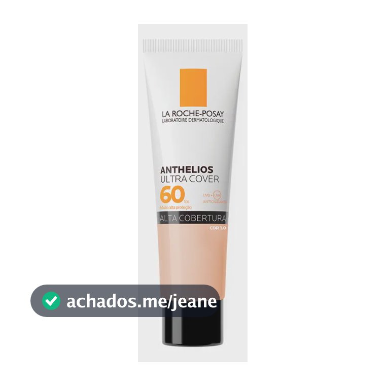 Protetor Solar Facial com Cor FPS 60, Anthelios Ultra Cover La Roche-Posay, 30g