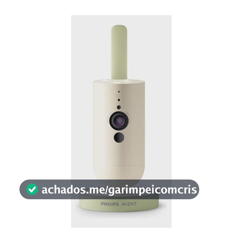 Babá Eletrônica Philips Avent, Full HD 1080p e Visão Noturna Scd643/26