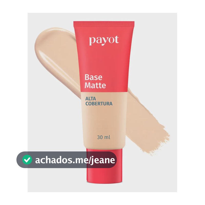 Base Matte Payot Alta Cobertura 30ml Cor 02