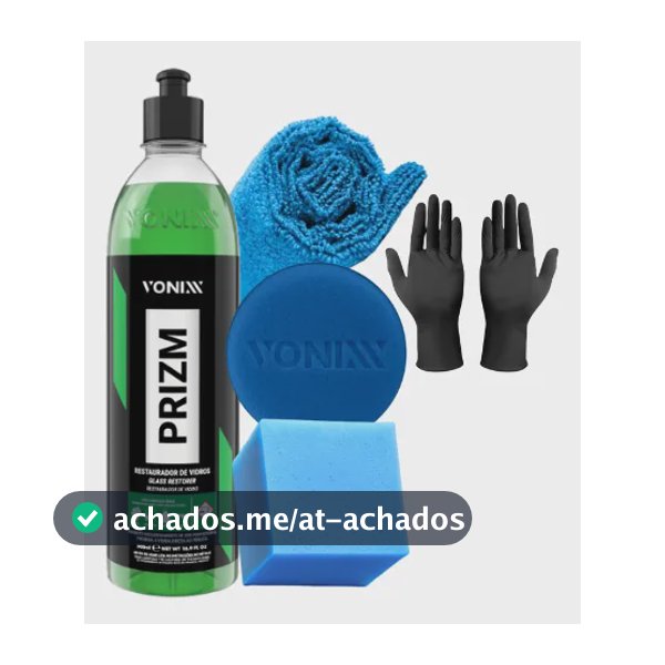 Prizm Limpador De Chuva Restaurador De Vidros Vonixx