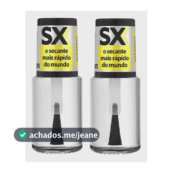 KIT 2 Sx Oleo Secante Ultra Rápido Manicure