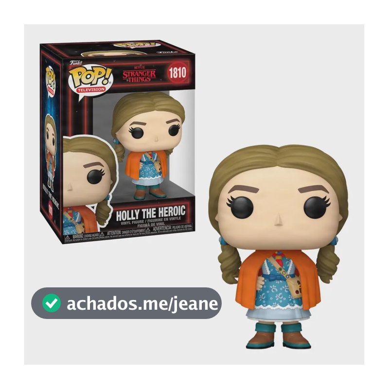 Boneco Funko Pop! Netflix Stranger Things T5 - Pop 6 - Holly