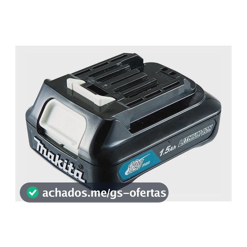 Bateria 12V Makita BL1016 1.5Ah íon lítio CXT