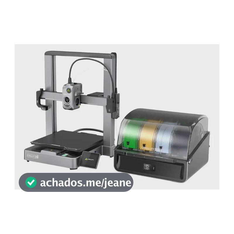 Creality impressora 3d hi combo com sistema multicolor