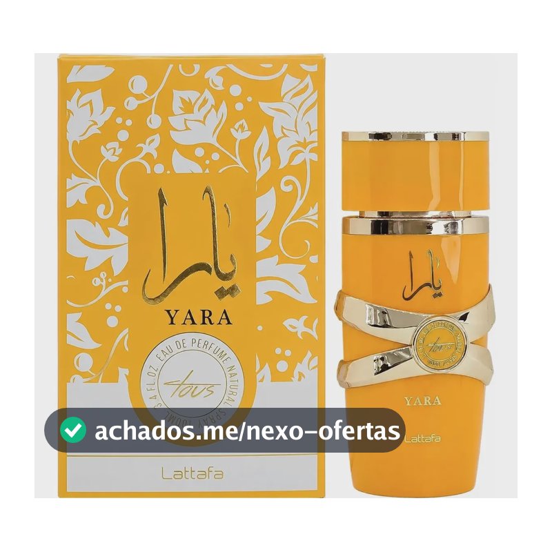 Perfume Feminino Original Yara Tous 100ml - Lattafa