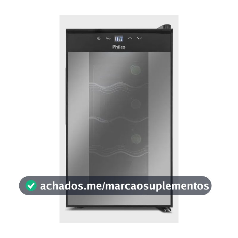 Adega Pad8 Display Eletrônico 8 Garrafas Philco