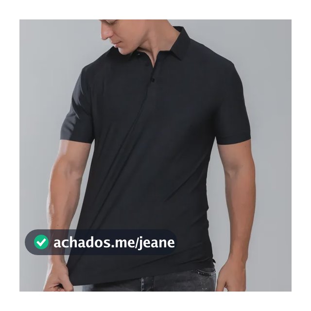 Camisa Polo Tecido Tech Costura Laser Tecnologica