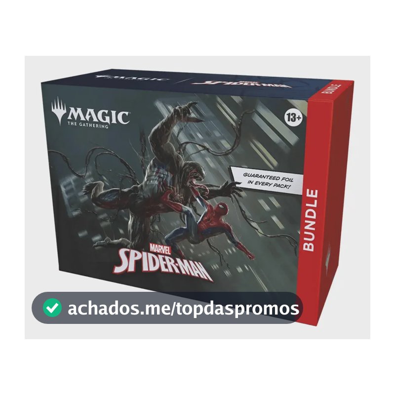 Bundle Pacote - Spider Man - Magic The Gathering - Inglês Marvel Spider-man Inglês