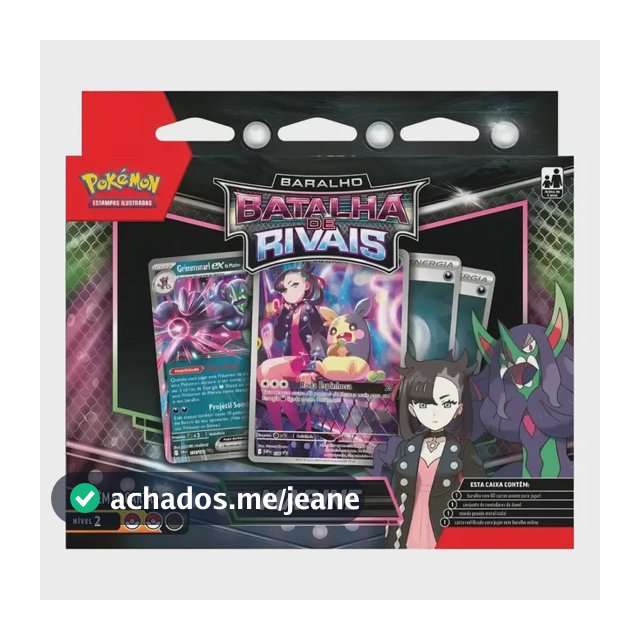 Pokémon Deck Baralho Batalha De Rivais Marine Copag PT-BR ORIGINAL